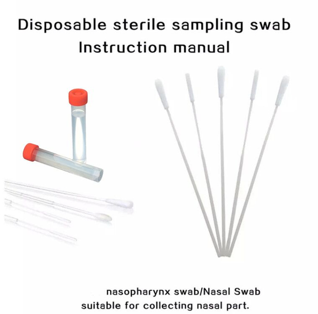 Emballage individuel Nylon affilé de la gorge médicale Nasal STAB STAB