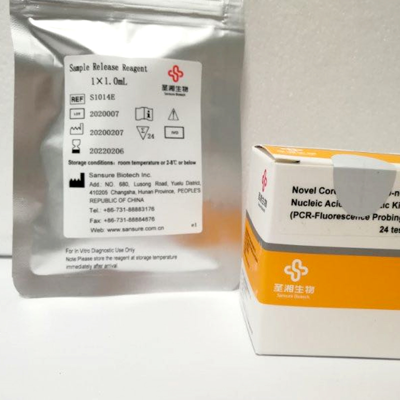 Kit de test d'acide nucléique Kit PCR Test Test Kit de test en temps réel pour le centre de contrôle des maladies de l'hôpital