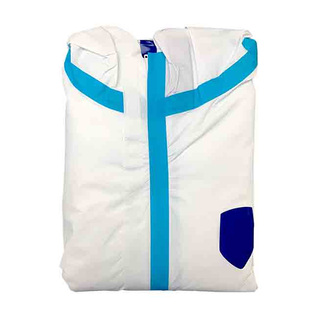 Combinaison de protection de vêtement médical jetable pour une utilisation d'urgence