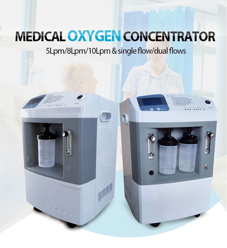Concentrateur d'oxygène 3L 5L Générateur d'oxygène médical