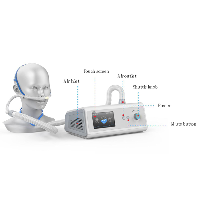 Ventilateur médical de l'ICU / oxygène nasal prong